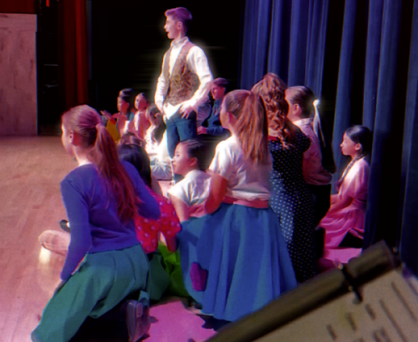 (Image courtesy of Sophia Macmillan, backstage of a Bye Bye Birdie rehearsal)
